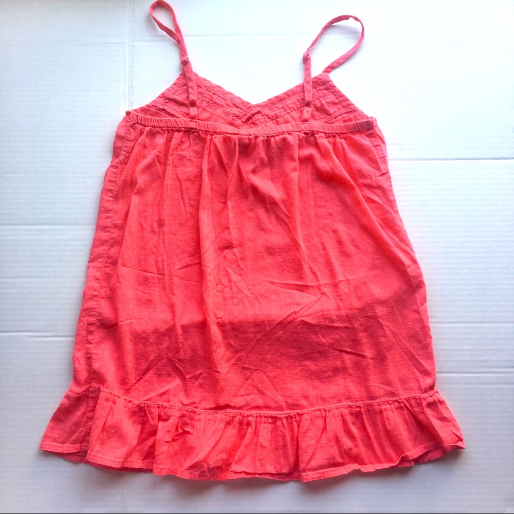 Hang Ten Girls sleeveless Coral Tank Top